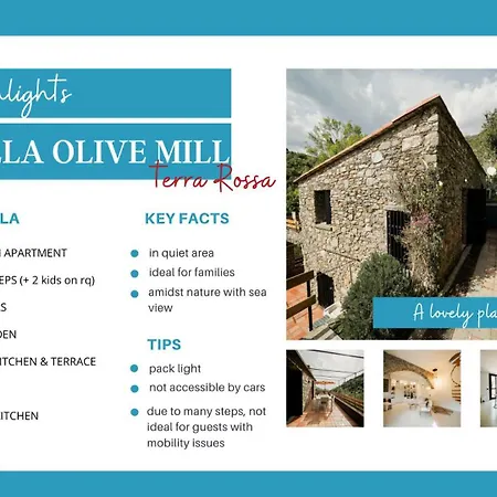 빌라 Olive Mill Terra Rossa *